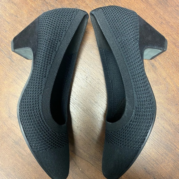 Eileen Fisher Kiss Knit Stretch Pump Black Size 7.5 - Picture 8 of 12